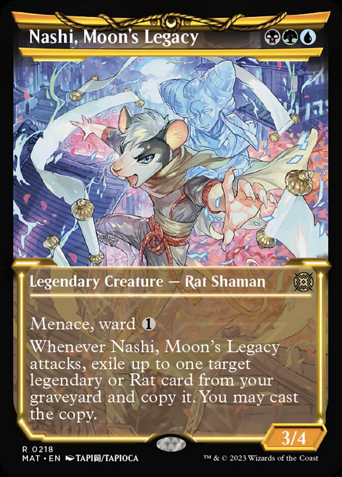 Nashi, Moon's Legacy (Showcase Halo Foil) [March of the Machine: The Aftermath] | Good Games Adelaide SA