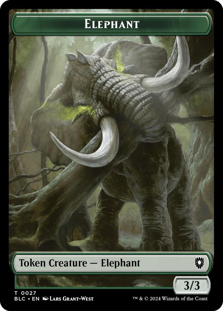 Elephant Squid Double Sided Token 27 // 17 (Commander: Bloomburrow)  | Good Games Adelaide SA