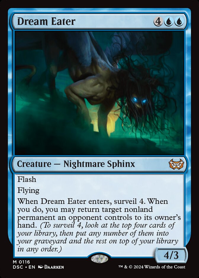 Dream Eater 116 (Commander: Duskmourn: House of Horror)  | Good Games Adelaide SA