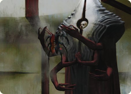 Vivisection Evangelist Art Card [Phyrexia: All Will Be One Art Series] | Good Games Adelaide SA