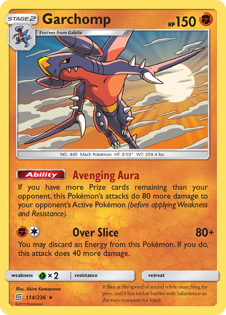 Garchomp (114/236) [Sun & Moon: Unified Minds] | Good Games Adelaide SA