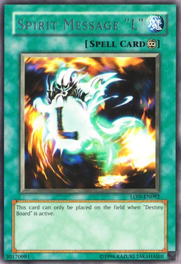 Spirit Message "L" [LON-EN091] Rare | Good Games Adelaide SA