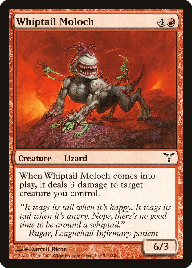 Whiptail Moloch 79 (Dissension)  - Foil | Good Games Adelaide SA