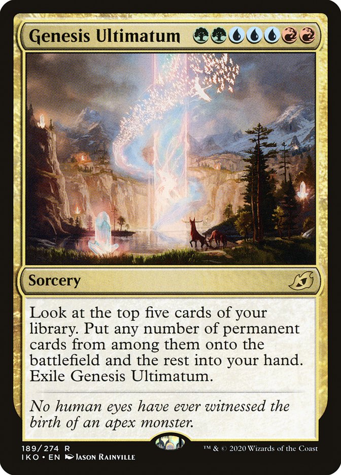Genesis Ultimatum 189 (Ikoria: Lair of Behemoths)  - Foil | Good Games Adelaide SA