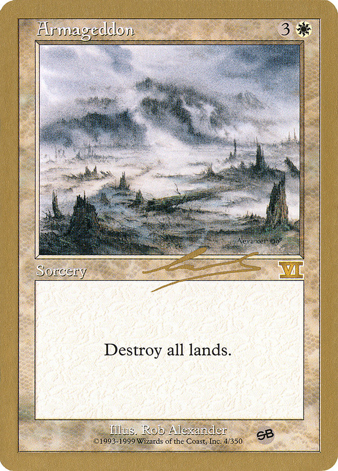 Armageddon (Nicolas Labarre) (SB) [World Championship Decks 2000] | Good Games Adelaide SA