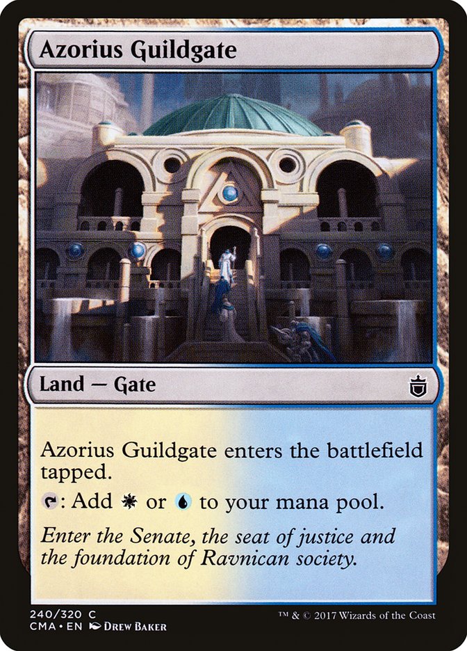Azorius Guildgate [Commander Anthology] | Good Games Adelaide SA