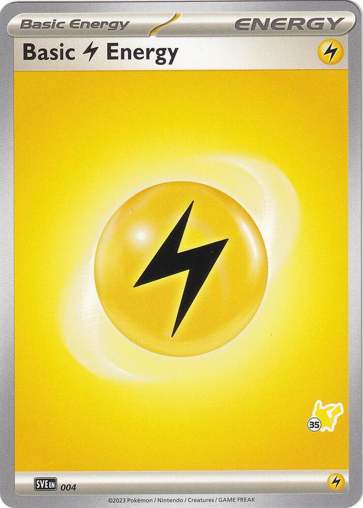 Basic Lightning Energy Pikachu 35 004 (Battle Academy 2024)  | Good Games Adelaide SA