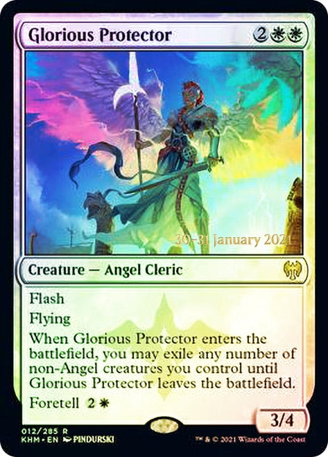 Glorious Protector  [Kaldheim Prerelease Promos] | Good Games Adelaide SA