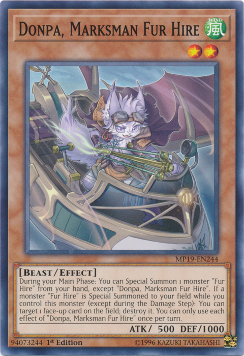 Donpa, Marksman Fur Hire [MP19-EN244] Common | Good Games Adelaide SA