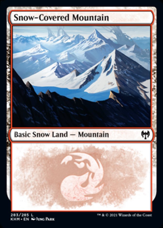 Snow-Covered Mountain (283) [Kaldheim] | Good Games Adelaide SA