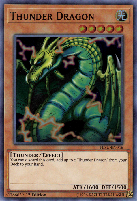 Thunder Dragon [HISU-EN046] Super Rare | Good Games Adelaide SA