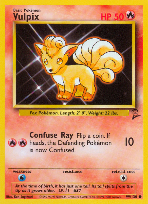 Vulpix (99/130) [Base Set 2] | Good Games Adelaide SA