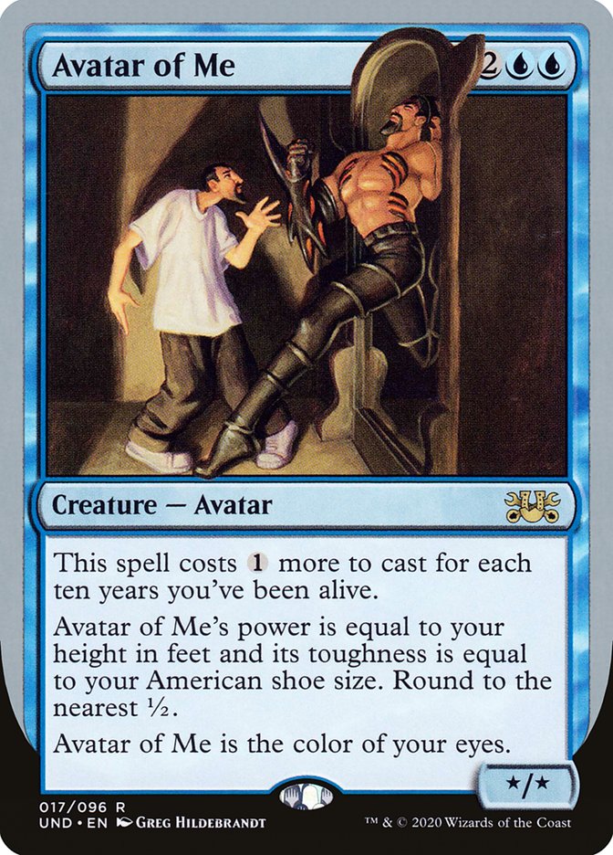 Avatar of Me 17 (Unsanctioned)  | Good Games Adelaide SA