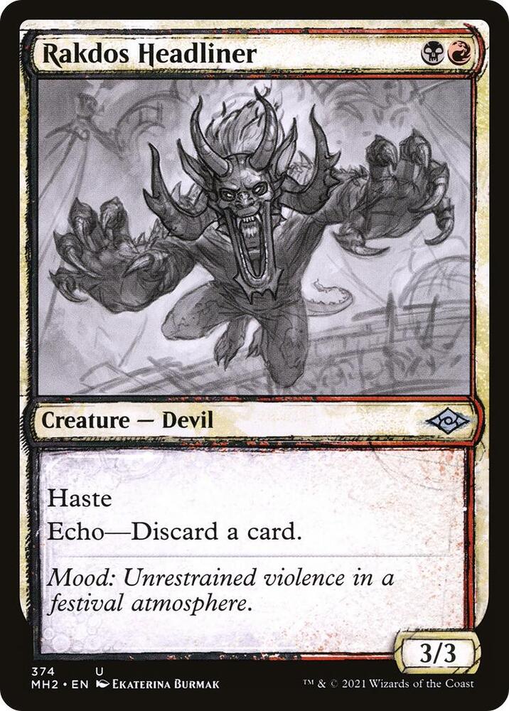 Rakdos Headliner Showcase 374 (Modern Horizons 2)  - Foil | Good Games Adelaide SA