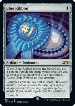 Blue Ribbon Galaxy Foil 470 (Unfinity)  - Foil | Good Games Adelaide SA