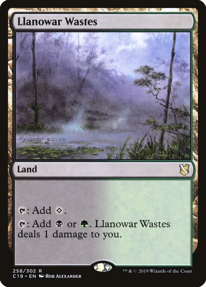 Llanowar Wastes 258 (Commander 2019)  | Good Games Adelaide SA