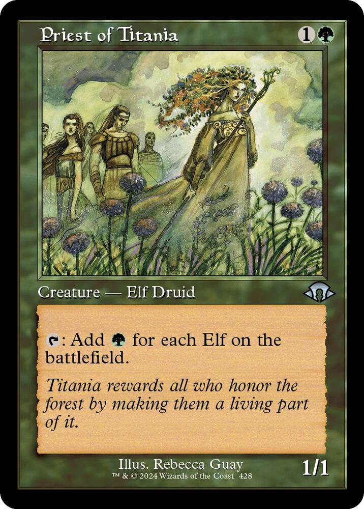 Priest of Titania 428 (Modern Horizons 3)  - Retro | Good Games Adelaide SA