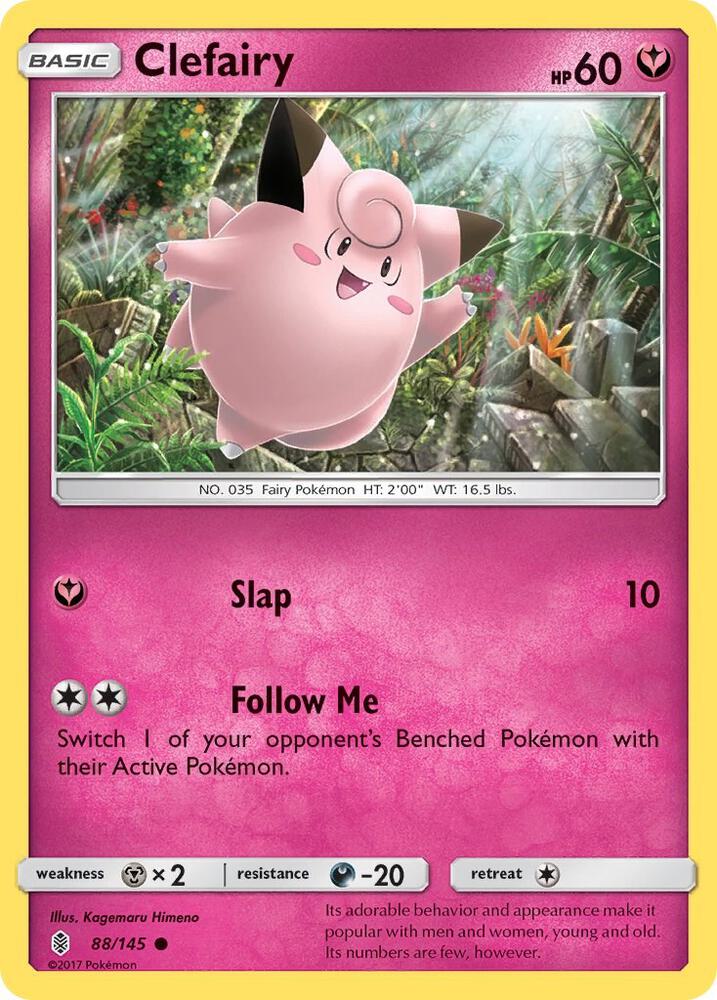 Clefairy 88/145 (SM - Guardians Rising)  | Good Games Adelaide SA