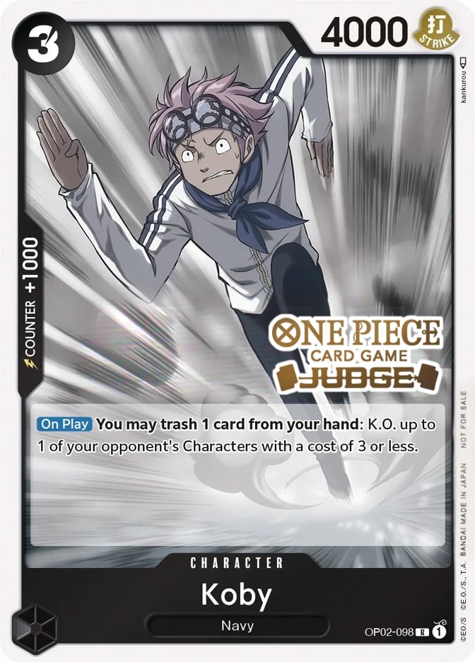Koby (Judge) [One Piece Promotion Cards] | Good Games Adelaide SA