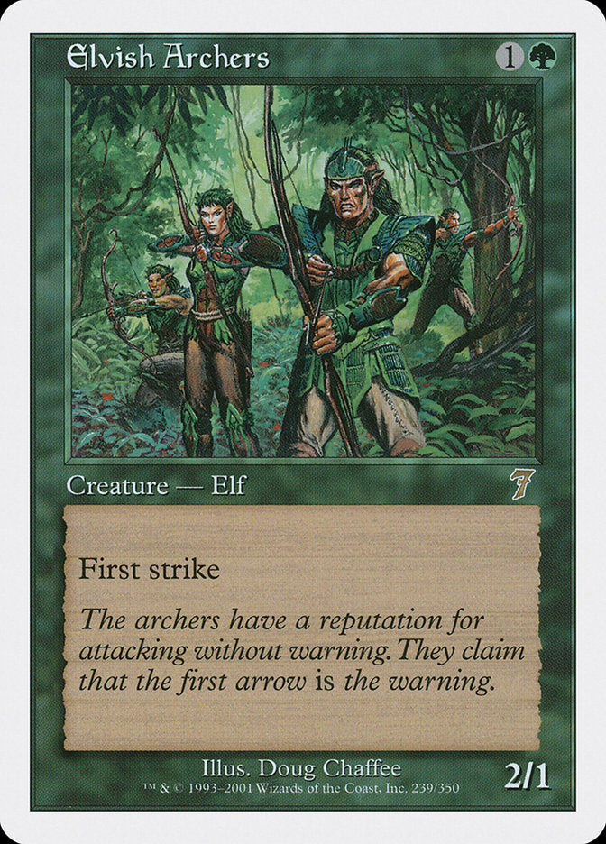 Elvish Archers 239 (7th Edition)  | Good Games Adelaide SA