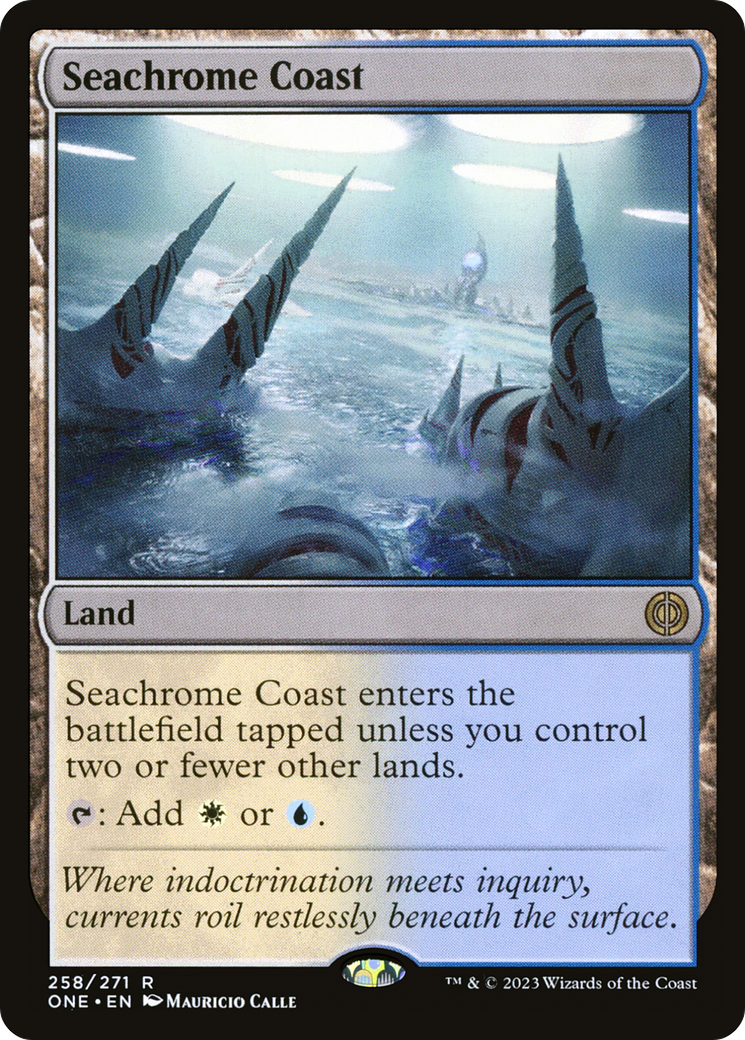 Seachrome Coast [Phyrexia: All Will Be One] | Good Games Adelaide SA