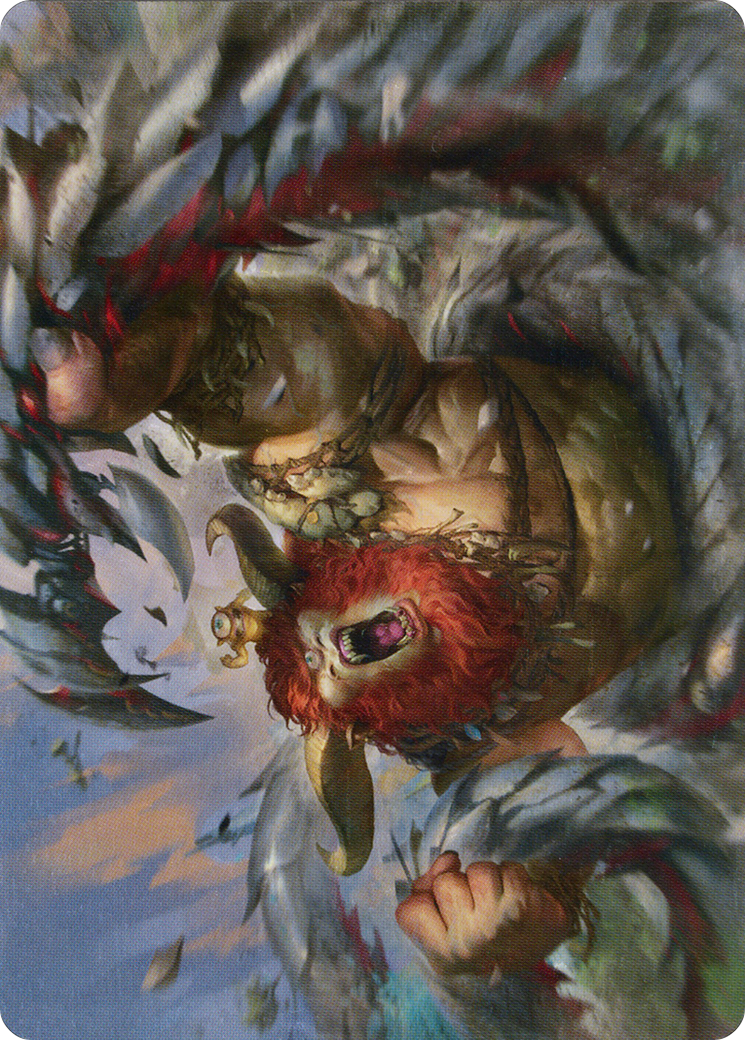 Borborygmos and Fblthp Art Card (42) [March of the Machine Art Series] | Good Games Adelaide SA