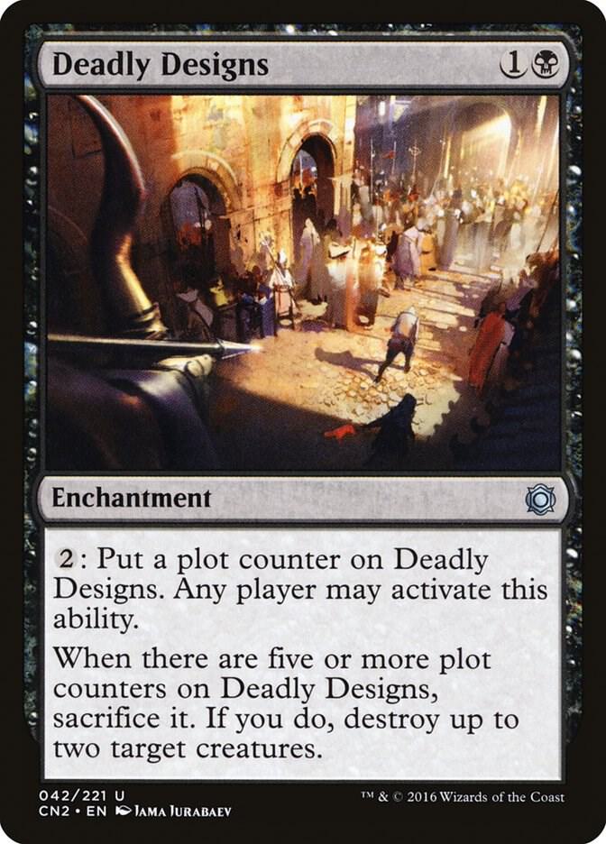 Deadly Designs 42 (Conspiracy: Take the Crown)  - Foil | Good Games Adelaide SA