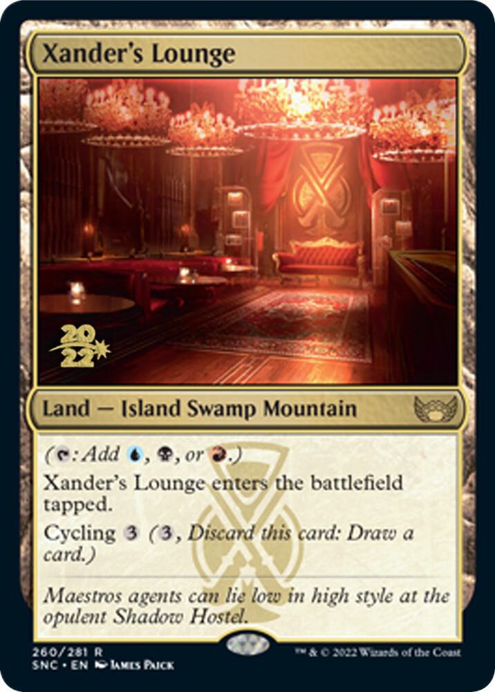 Xanders Lounge 260 (Prerelease Cards)  - Foil | Good Games Adelaide SA
