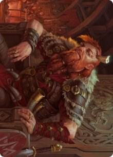 Arni Brokenbrow Art Card 30 (Art Series: Kaldheim)  | Good Games Adelaide SA