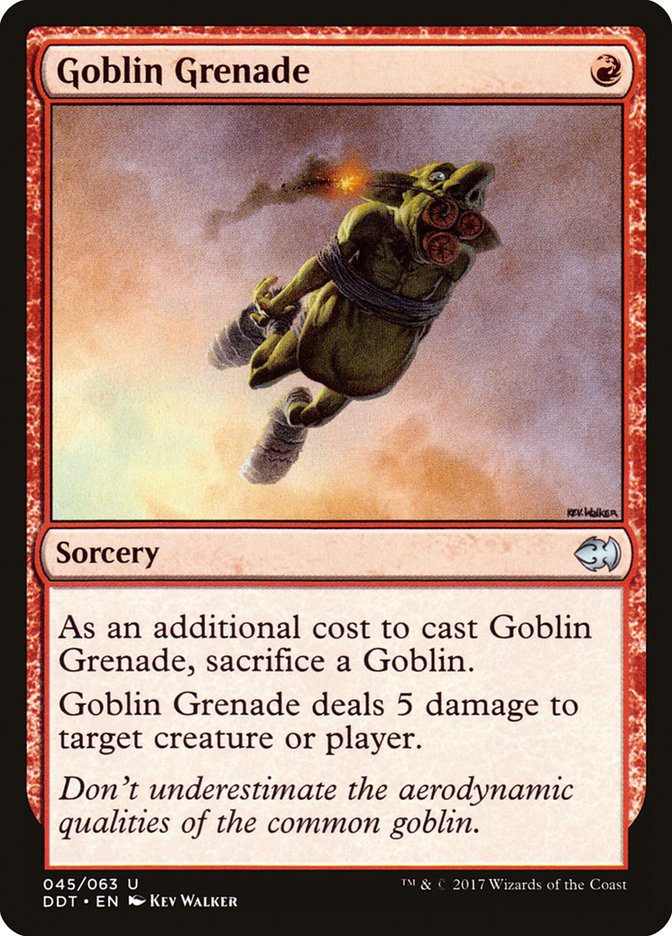 Goblin Grenade 45 (Duel Decks: Merfolk vs. Goblins)  | Good Games Adelaide SA