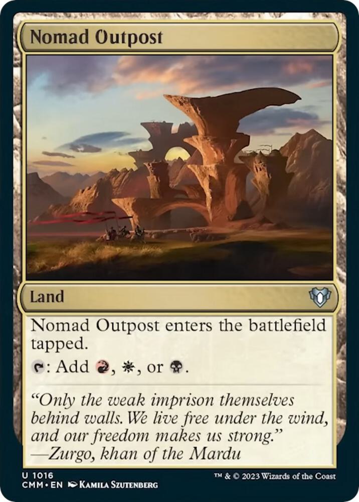 Nomad Outpost 1016 (Commander Masters)  | Good Games Adelaide SA