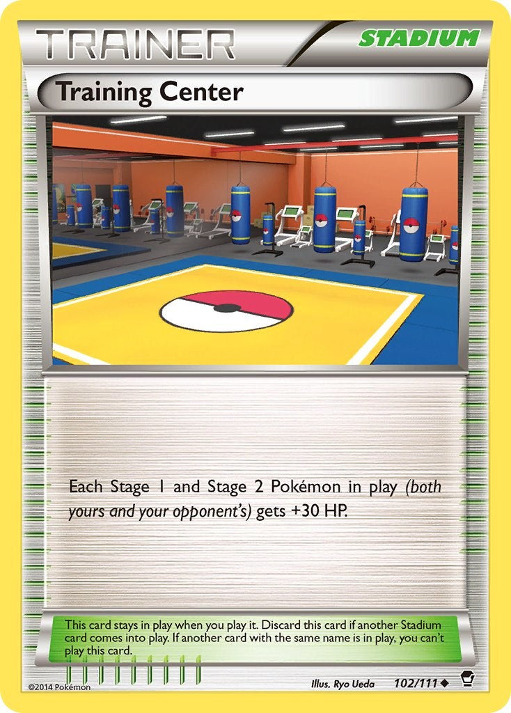 Training Center (102/111) [XY: Furious Fists] | Good Games Adelaide SA