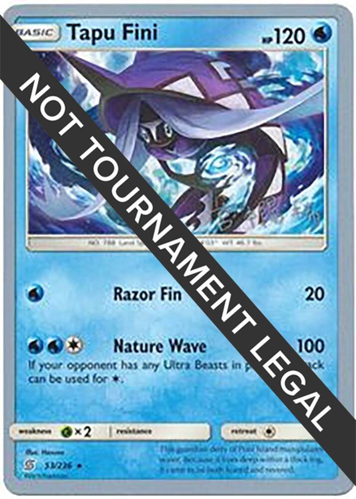 Tapu Fini 2019 Haruki Miyamoto 53/236 (World Championship Decks)  | Good Games Adelaide SA