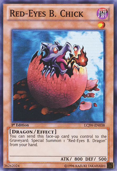 Red-Eyes B. Chick [LCJW-EN038] Super Rare | Good Games Adelaide SA