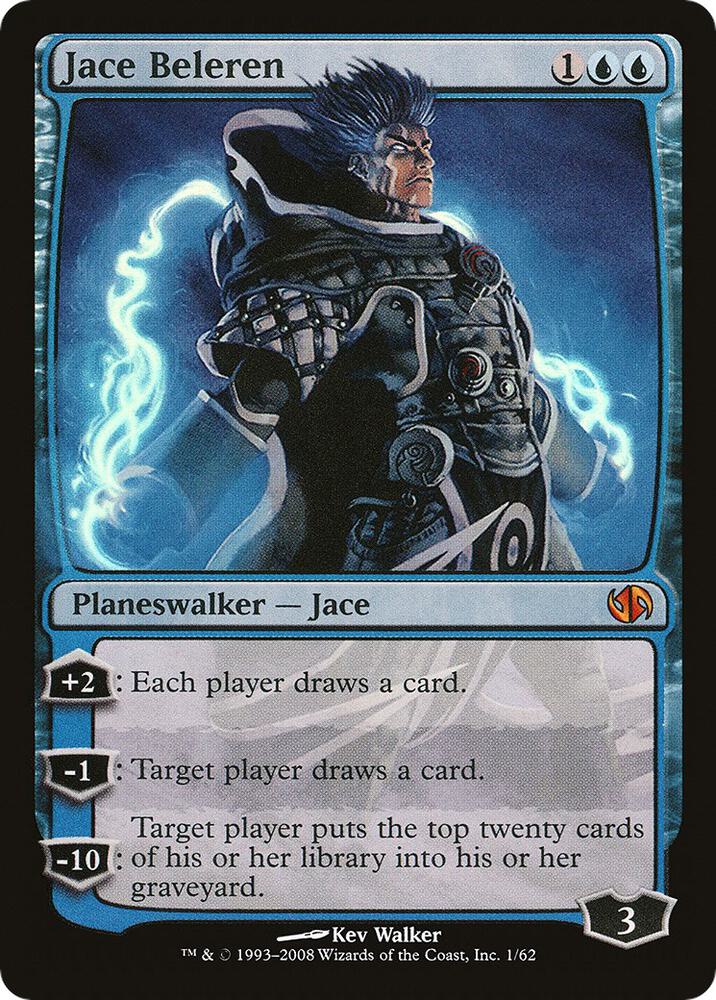 Jace Beleren 1 (Duel Decks: Jace vs. Chandra)  - Foil | Good Games Adelaide SA