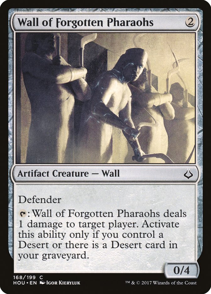 Wall of Forgotten Pharaohs 168 (Hour of Devastation)  - Foil | Good Games Adelaide SA