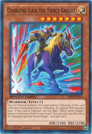 Charging Gaia the Fierce Knight [SS04-ENA10] Common | Good Games Adelaide SA