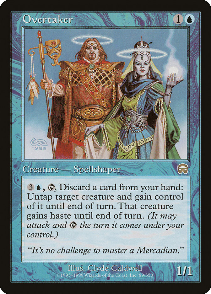 Overtaker 89 (Mercadian Masques)  | Good Games Adelaide SA