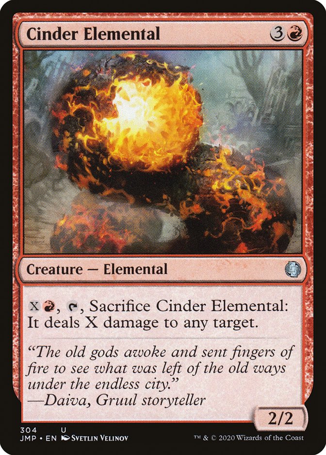 Cinder Elemental [Jumpstart] | Good Games Adelaide SA