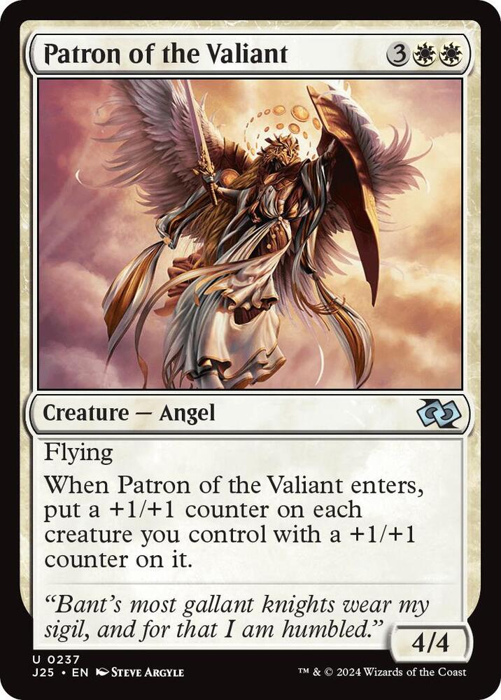 Patron of the Valiant 237 (Foundations Jumpstart)  | Good Games Adelaide SA