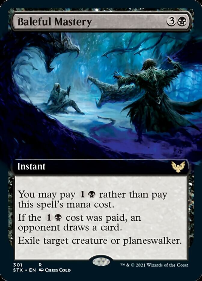 Baleful Mastery (Extended) [Strixhaven: School of Mages] | Good Games Adelaide SA