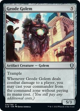 Geode Golem 316 (Commander Legends: Battle for Baldur's Gate)  | Good Games Adelaide SA