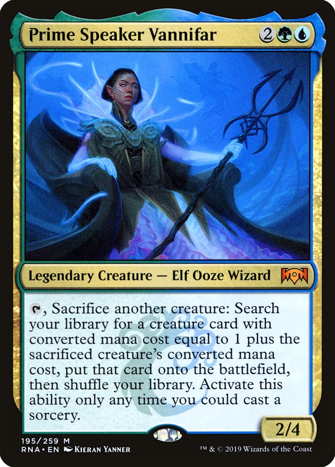 Prime Speaker Vannifar 195 (Ravnica Allegiance)  - Foil | Good Games Adelaide SA