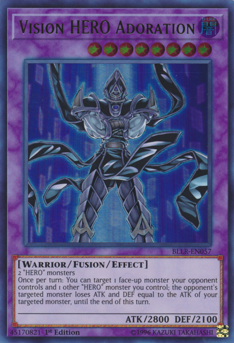 Vision Hero Adoration [BLLR-EN057] Ultra Rare | Good Games Adelaide SA