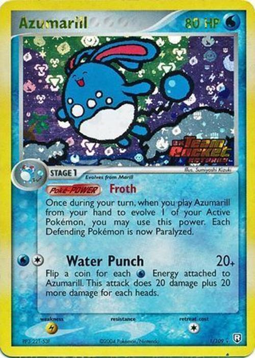 Azumarill (1/109) (Stamped) [EX: Team Rocket Returns] | Good Games Adelaide SA
