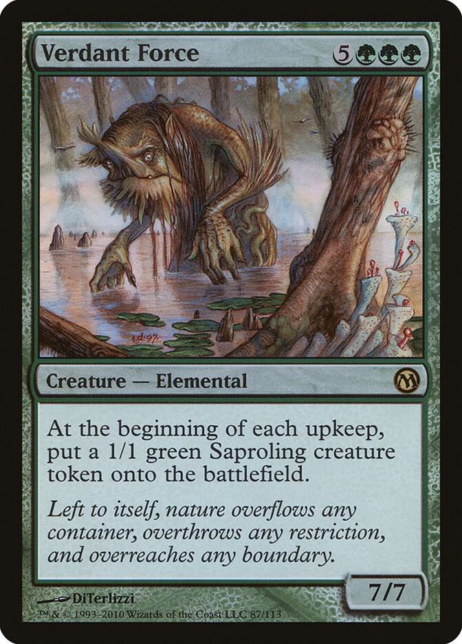 Verdant Force 87 (Duels of the Planeswalkers)  - Foil | Good Games Adelaide SA