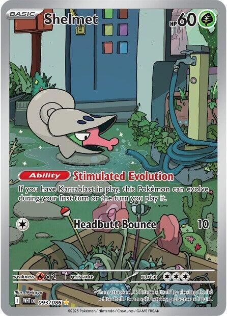 Shelmet 093/086 093/086 (SV: White Flare)  - Holofoil | Good Games Adelaide SA