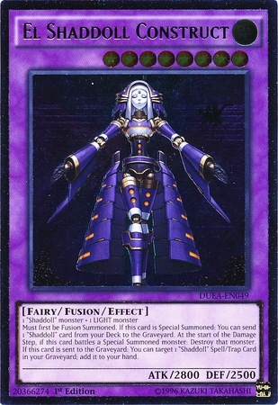 El Shaddoll Construct (UTR) [DUEA-EN049] Ultimate Rare | Good Games Adelaide SA