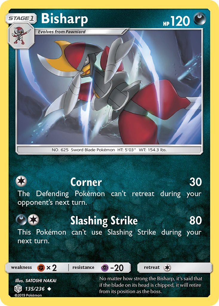 Bisharp (135/236) [Sun & Moon: Cosmic Eclipse] | Good Games Adelaide SA