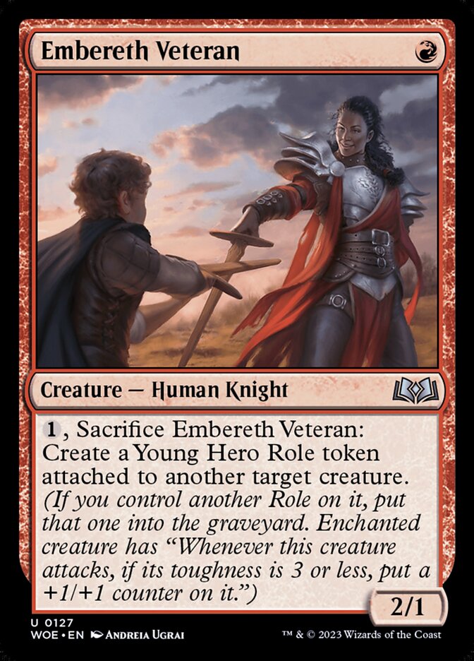 Embereth Veteran 127 (Wilds of Eldraine)  - Foil | Good Games Adelaide SA